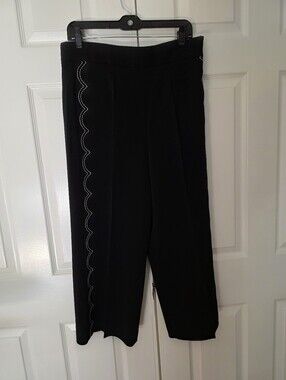 RED Valentino Black Women's Garment with Branded Neck Label